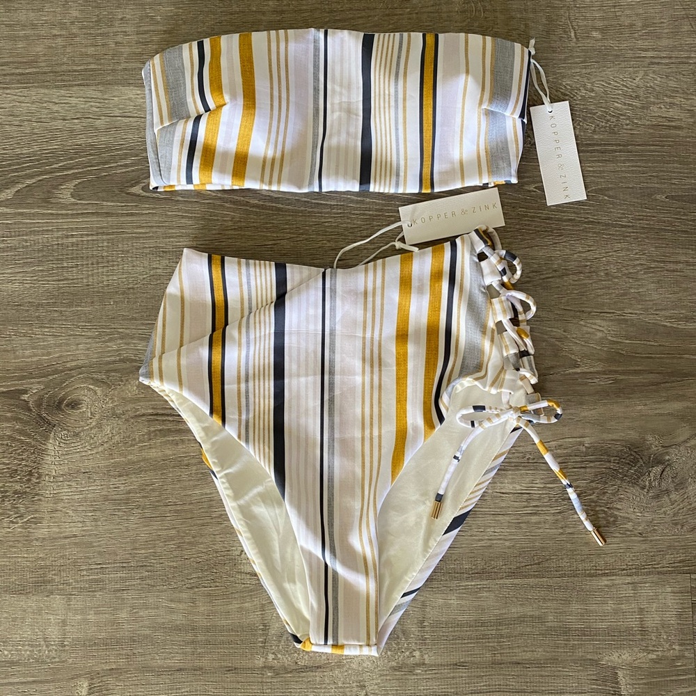 Tyler Top and Romeo Pant Bottom in Stripe